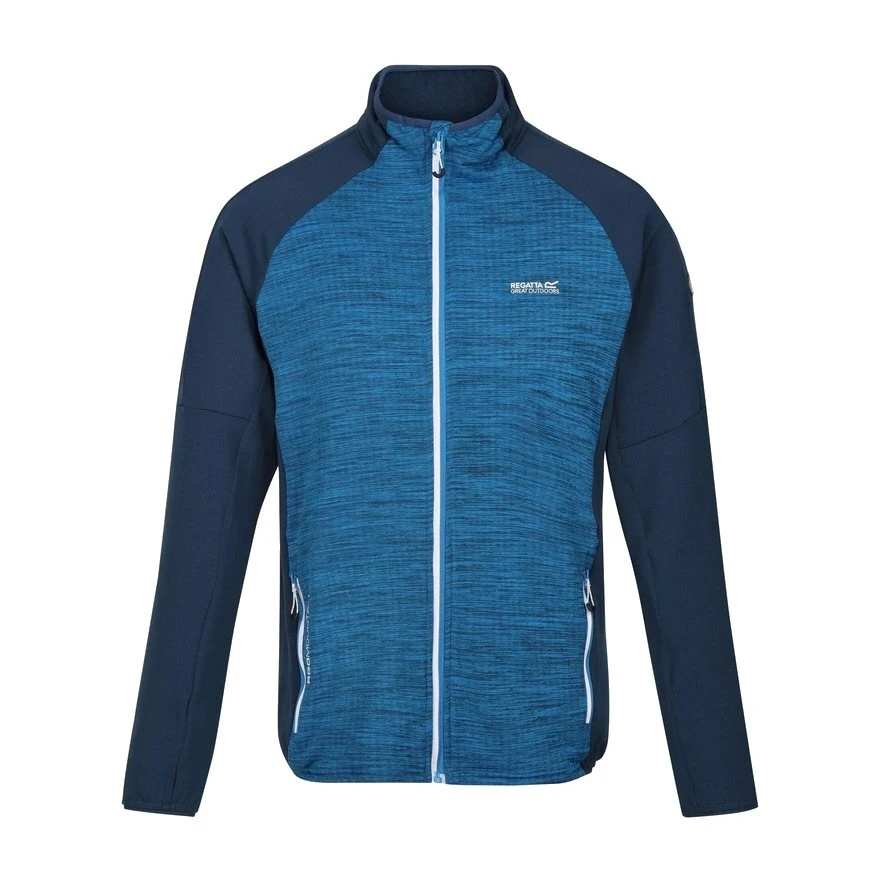 Regatta Fleecejacke Hepley (dehnbar, Leichte) Blau Herren 6 Regatta Fleecejacke Hepley (dehnbar, Leichte) Blau Herren – Bild 6