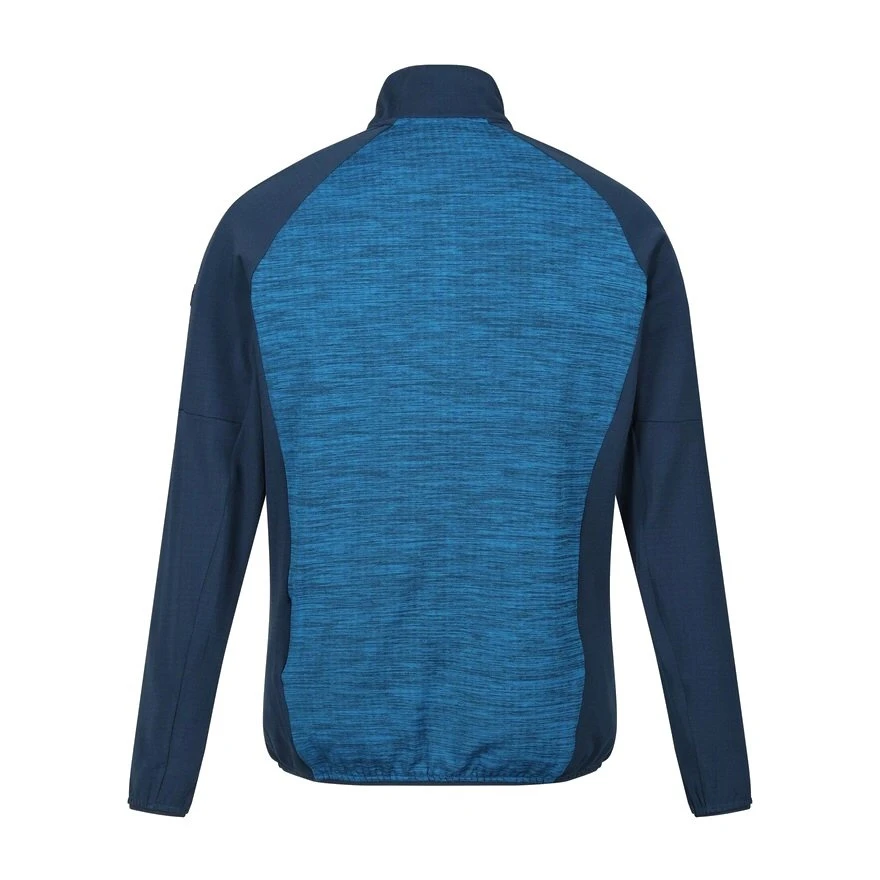 Regatta Fleecejacke Hepley (dehnbar, Leichte) Blau Herren 7 Regatta Fleecejacke Hepley (dehnbar, Leichte) Blau Herren – Bild 7