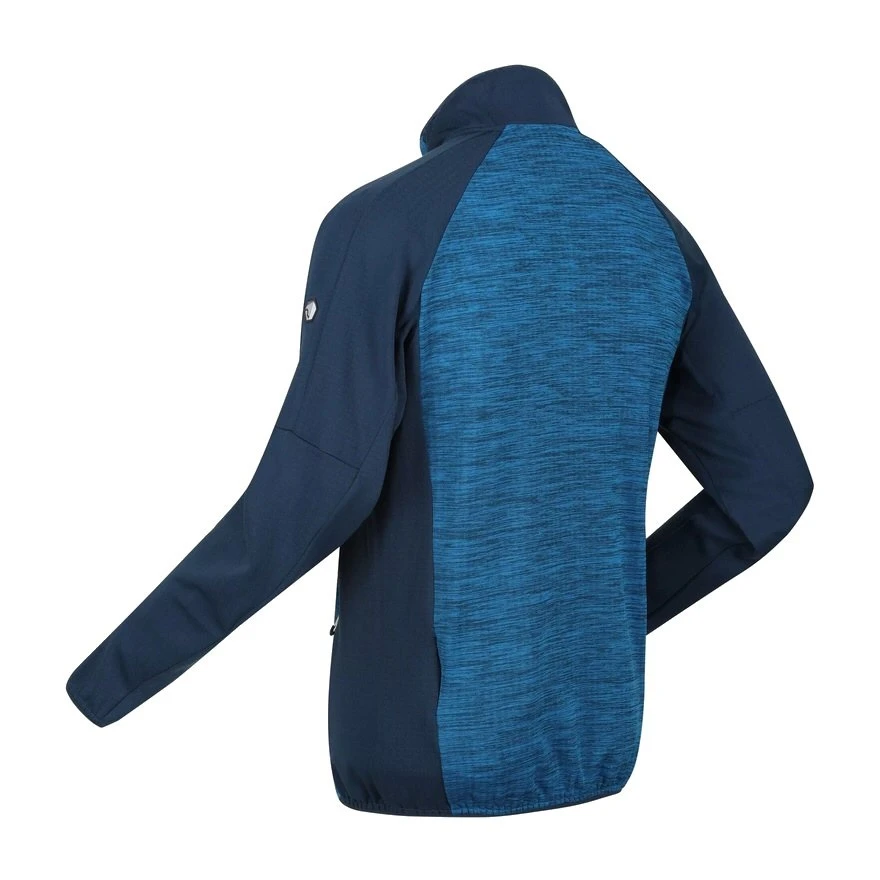 Regatta Fleecejacke Hepley (dehnbar, Leichte) Blau Herren 9 Regatta Fleecejacke Hepley (dehnbar, Leichte) Blau Herren – Bild 9