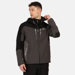 Regatta Winterjacke Sacramento VI 3in1 Ash/schwarz Herren -Günstiges Draussen Herz Geschäft Regatta RMP290 61G Sacramento VI Jacke 1200x1200 1