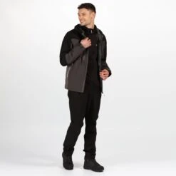 Regatta Winterjacke Sacramento VI 3in1 Ash/schwarz Herren -Günstiges Draussen Herz Geschäft Regatta RMP290 61G Sacramento VI Jacke3 1200x1200 1