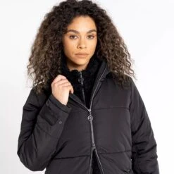 Dare2B Winter-Steppjacke Reputable II (wattierte Jacke, Wasserdicht) Schwarz Damen -Günstiges Draussen Herz Geschäft Regatta steppjacke reputable DWN400 800 3 1000x1000 1