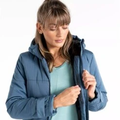 Dare2B Winter-Steppjacke Reputable II (wattierte Jacke, Wasserdicht) Blau Damen -Günstiges Draussen Herz Geschäft Regatta steppjacke reputable DWN400 Q1Q 2 1047x1047 1