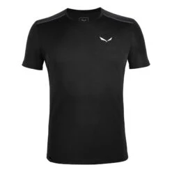 Salewa Outdoor-Funktions-Tshirt Sporty B4Dry Kurzarm Schwarz Herren