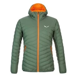 Salewa Daunenjacke Brenta (windbeständig Und Wasserabweisend) Grün Herren