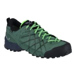 Salewa Wanderschuhe Wildfire GTX (Zustieg, Wasserdicht) Dunkelgrün Herren -Günstiges Draussen Herz Geschäft SALEWA 63487 5949 WILDFIRE GTX 3 1200x1200 1