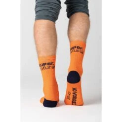 Super.natural Super Natural Tagessocke Crew Cosy - Alpakawoll-Mix - Orange/ozeanblau - 2 Paar -Günstiges Draussen Herz Geschäft SN SNA001410 428 Cosy Socke 5 1200x1200 1
