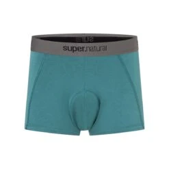 Super.natural Super Natural Boxershort Bike Merino Unstoppable Padded (ergonomisches Sitzpolster) Hydroblau Herren