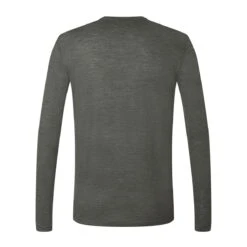 Super.natural Super Natural Langarmshirt Mountain I.D. - Merinowollmix - Grau Meliert Herren -Günstiges Draussen Herz Geschäft SN SNMP02022 V86 Langarmshirt Mountain 2 1200x1200 1