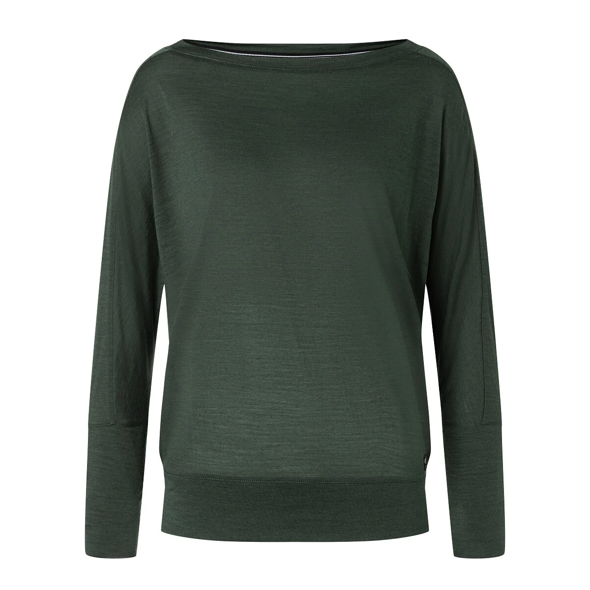 Super.natural Super Natural Yoga-Langarmshirt Kula Top (Merinowolle) Dunkelgrün Damen 4 Super.natural Super Natural Yoga-Langarmshirt Kula Top (Merinowolle) Dunkelgrün Damen – Bild 4