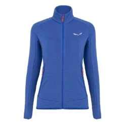 Salewa Wander-Fleecejacke Pedroc Polarlite (leicht, Bequem, Warm) Elektrikblau Damen