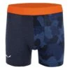Salewa Boxershort Cristallo Warm (aus Merinowolle) Unterwäsche Navyblau Herren