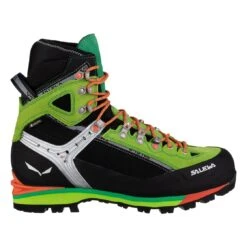 Salewa Wanderschuhe Condor Evo GTX (Alpine-Bergstiefel, Wasserdicht) Schwarz/grün Herren