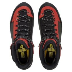 Salewa Wanderschuhe Crow GTX (Berg-Trekking, Veloursleder, Wasserdicht) Schwarz/rot Herren -Günstiges Draussen Herz Geschäft Salewa 61328 0935 Crow GTX 2 1120x1120 1