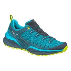 Salewa Trail-Laufschuhe Dropline Mesh Hellblau Herren