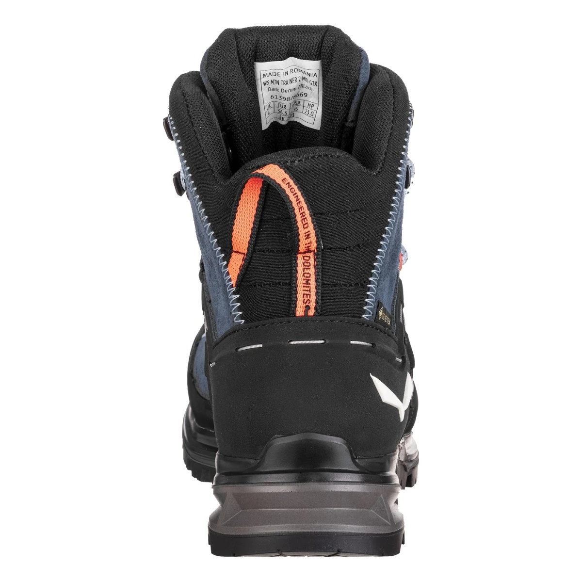 Salewa Wanderschuhe MTN Trainer 2 Mid GTX (Alpine, Veloursleder, Wasserdicht) Denimblau Damen 6 Salewa Wanderschuhe MTN Trainer 2 Mid GTX (Alpine, Veloursleder, Wasserdicht) Denimblau Damen – Bild 6