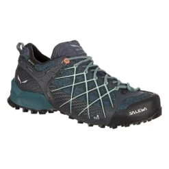 Salewa Wanderschuhe Wildfire GTX (Zustieg, Wasserdicht) Ombreblau Damen