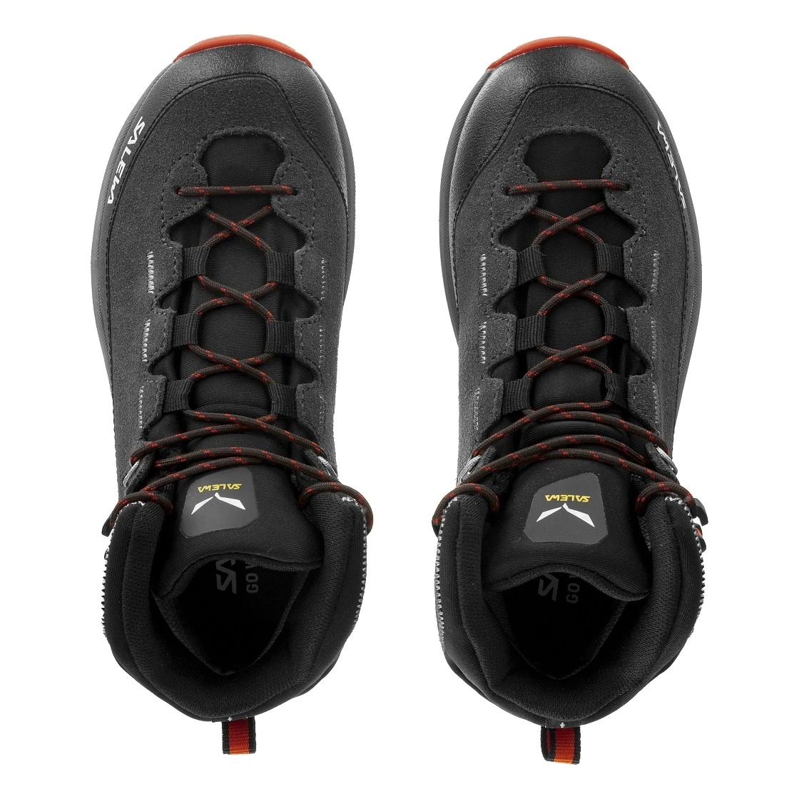 Salewa Wanderschuhe MTN Trainer 2 Mid PTX (Powertex, Wasserdicht) Schwarz Kinder 6 Salewa Wanderschuhe MTN Trainer 2 Mid PTX (Powertex, Wasserdicht) Schwarz Kinder – Bild 6