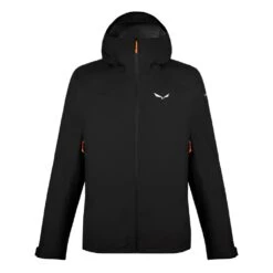 Salewa Wanderjacke Puez Gore-Tex Paclite (2-Lagen, Wind- Und Wasserdicht) Schwarz Herren