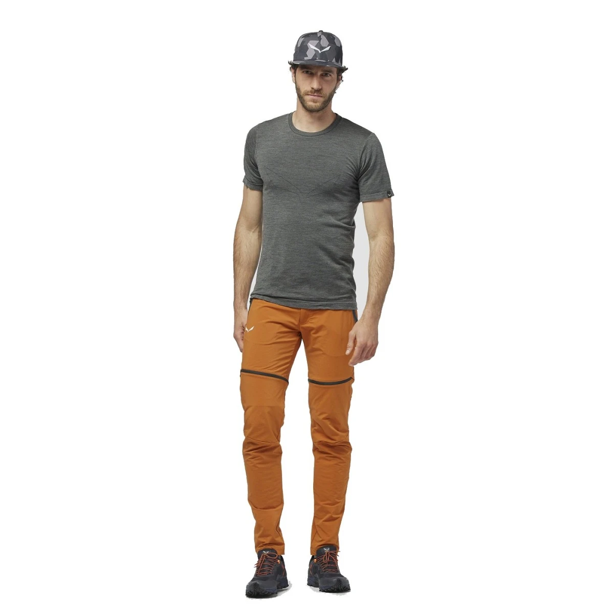 Salewa Wander-Softshellhose Pedroc Durastretch Outdoor Lang Orange Herren 1 Salewa Wander-Softshellhose Pedroc Durastretch Outdoor Lang Orange Herren
