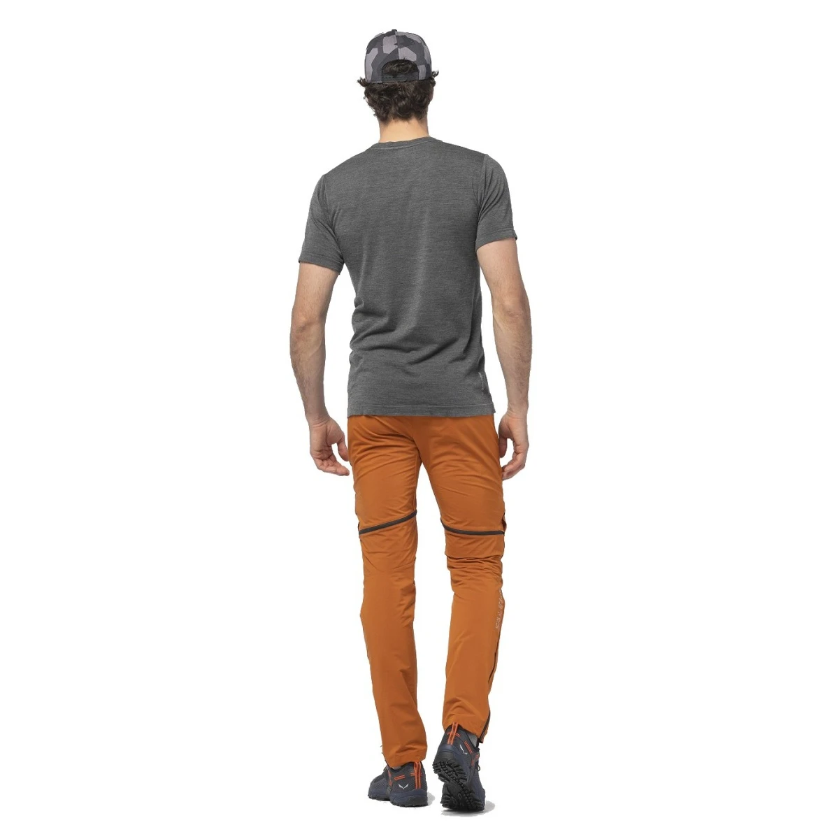 Salewa Wander-Softshellhose Pedroc Durastretch Outdoor Lang Orange Herren 2 Salewa Wander-Softshellhose Pedroc Durastretch Outdoor Lang Orange Herren – Bild 2