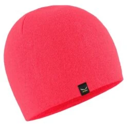 Salewa Wollmütze (Beanie) Antelao 2 (warm, Wendbar Und Atmungsaktiv) Coral Pink - 1 Stück