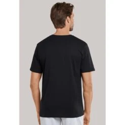 Schiesser Tshirt V-Ausschitt Mix+Relax 1875 Schwarz Herren -Günstiges Draussen Herz Geschäft Schiesser shirt kurzarm v ausschitt 1875 169916 000202 1200x1200 1