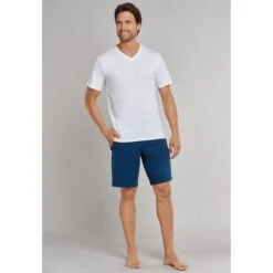 Schiesser Tshirt V-Ausschitt Mix+Relax 1875 Weiss Herren -Günstiges Draussen Herz Geschäft Schiesser shirt kurzarm v ausschitt 1875 169916 100 1200x1200 1