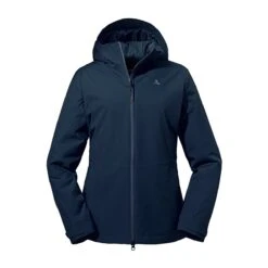 Schöffel Winter-Wanderjacke Torspitze (wasser- Und Winddicht, Wattiert) Dunkelblau Damen