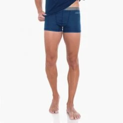 Schöffel Boxershort Merino Sport Unterwäsche Blau Herren