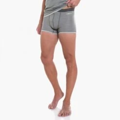 Schöffel Boxershort Merino Sport Unterwäsche Grau Herren