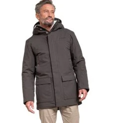Schöffel Winter-Parka Rotterdam (wasserdicht) Ravengrau Herren