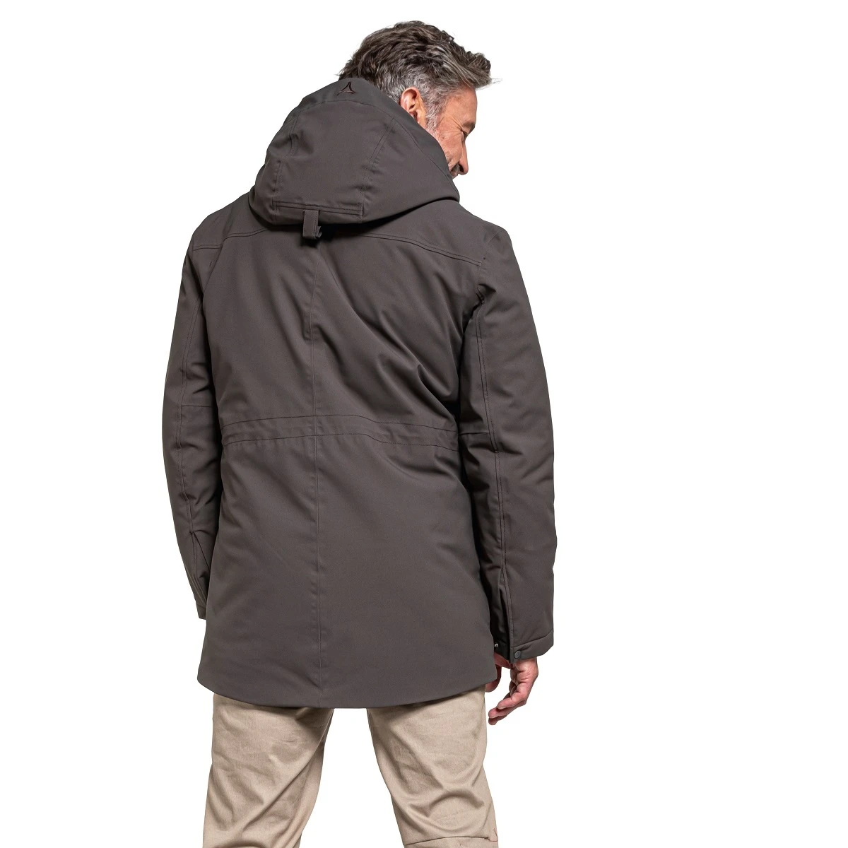 Schöffel Winter-Parka Rotterdam (wasserdicht) Ravengrau Herren 5 Schöffel Winter-Parka Rotterdam (wasserdicht) Ravengrau Herren – Bild 5