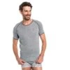 Schöffel Sport-Tshirt Sport (4-Wege-Stretch) Unterwäsche Grau Herren