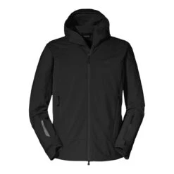 Schöffel Softshelljacke Miara (winddicht, Wasserabweisend) Schwarz Herren -Günstiges Draussen Herz Geschäft Schoeffel 23323 9990 Miara Softshelljacke 4 1200x1200 1