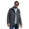 Schöffel Sommer Trekking-Wanderjacke Geneva (wasser- Und Winddicht) Asphaltgrau Herren