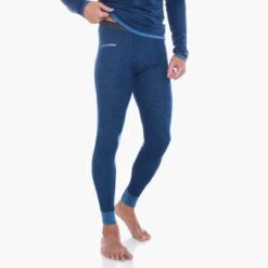 Schöffel Unterhose Merino Sport Pants Lang Unterwäsche Blau Herren