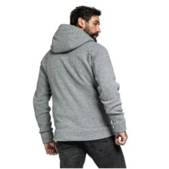Schöffel Fleecejacke Lakefield Hoody Mit Kapuze (atmungsaktiv, Warm) Grau Herren -Günstiges Draussen Herz Geschäft Schoeffel Fleecejacke Lakefield grau Herren 23641 9260 B 772x772 1