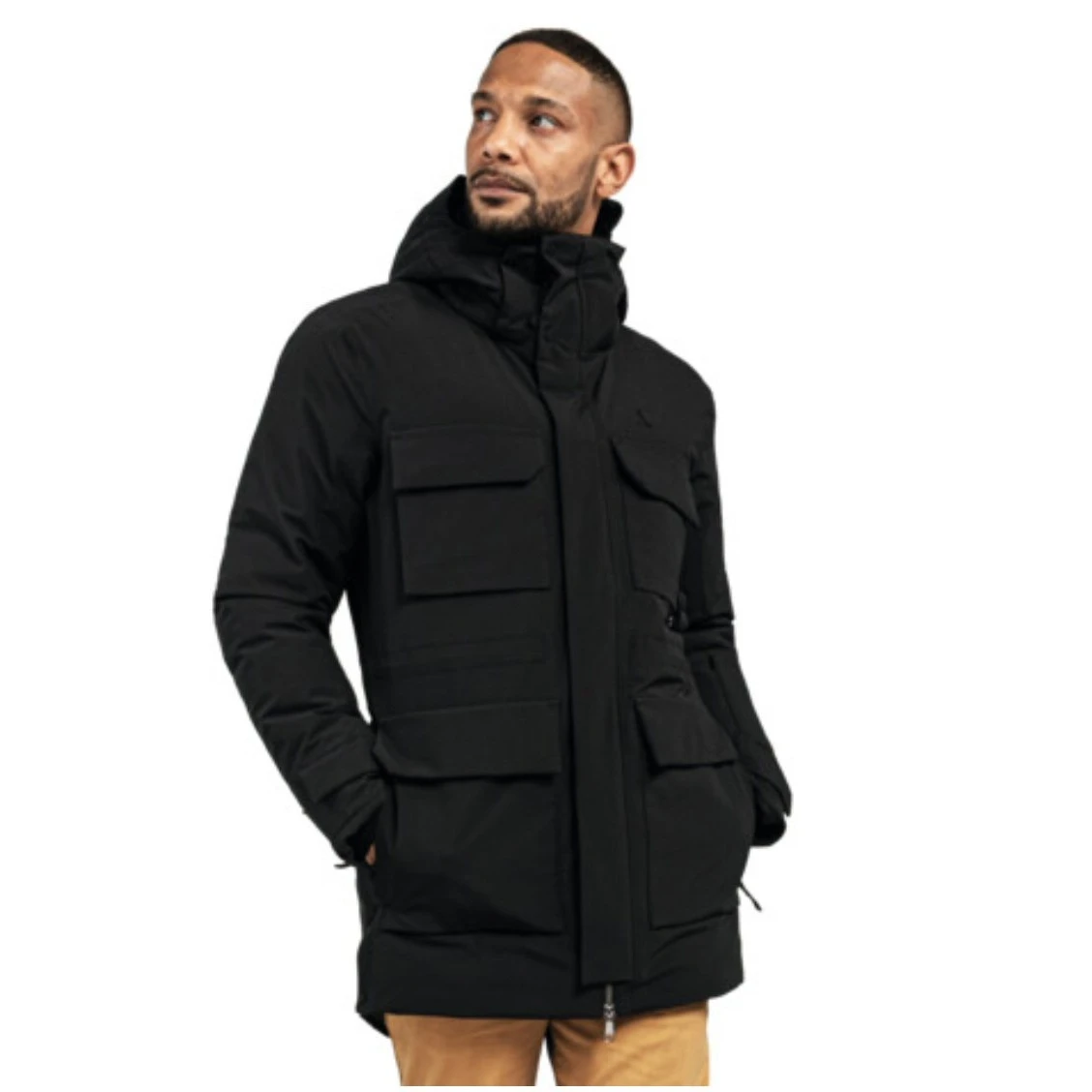 Schöffel Winter-Daunenparka Ridgeland (wind- Wasserdicht, Leicht) Schwarz Herren 1 Schöffel Winter-Daunenparka Ridgeland (wind- Wasserdicht, Leicht) Schwarz Herren