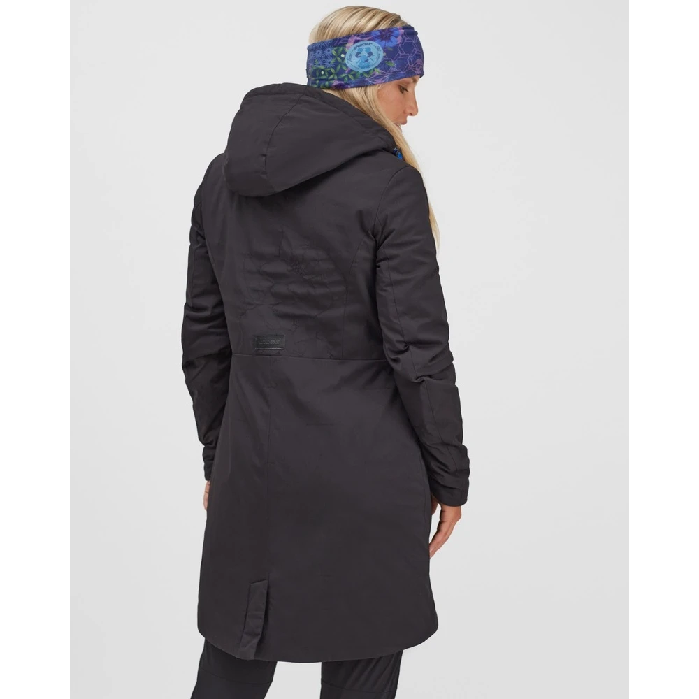 Silvini Wintermantel Monteso Mit PrimaLoft Isolierung Schwarz Damen 2 Silvini Wintermantel Monteso Mit PrimaLoft Isolierung Schwarz Damen – Bild 2