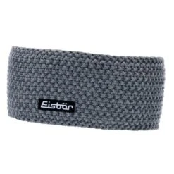 Eisbär Stirnband Jamies (Futter Aus Fleece-Merinowolle) Grau Damen