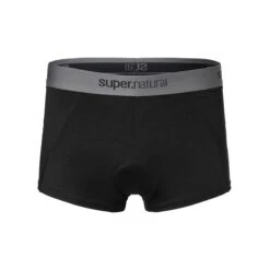 Super.natural Super Natural Boxershort Bike Merino Unstoppable Padded (ergonomisches Sitzpolster) Schwarz Herren