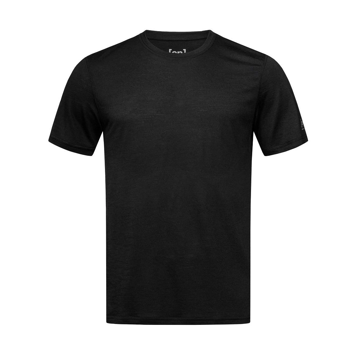 Super.natural Super Natural Tshirt Base 140g - Merionwolle - Unterwäsche Schwarz Herren 3 Super.natural Super Natural Tshirt Base 140g - Merionwolle - Unterwäsche Schwarz Herren – Bild 3