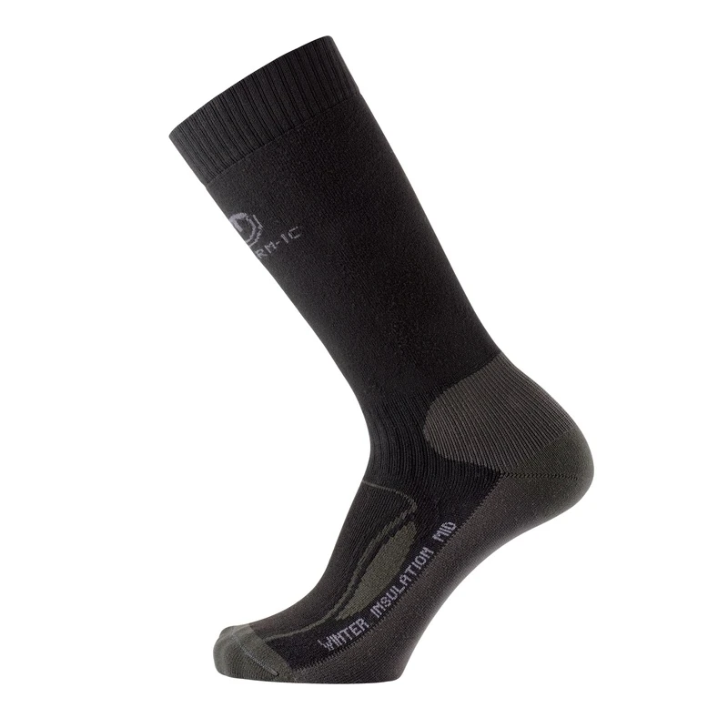 Therm-Ic Wandersocke Crew Winter Insulation Mid (kuschelwarme Fleece-Socken) Schwarz - 1 Paar 3 Therm-Ic Wandersocke Crew Winter Insulation Mid (kuschelwarme Fleece-Socken) Schwarz - 1 Paar – Bild 3