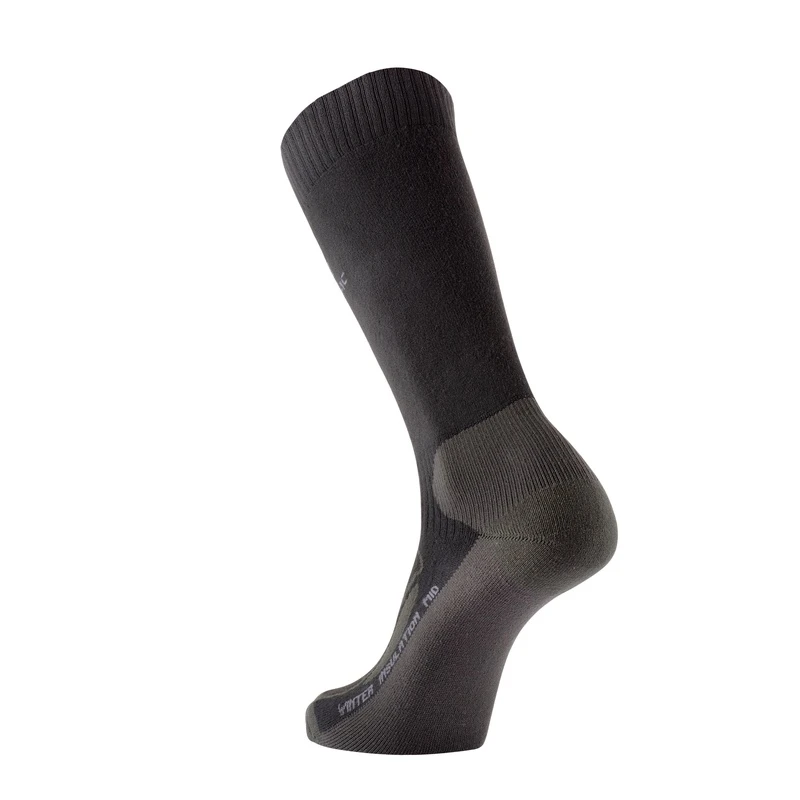 Therm-Ic Wandersocke Crew Winter Insulation Mid (kuschelwarme Fleece-Socken) Schwarz - 1 Paar 2 Therm-Ic Wandersocke Crew Winter Insulation Mid (kuschelwarme Fleece-Socken) Schwarz - 1 Paar – Bild 2