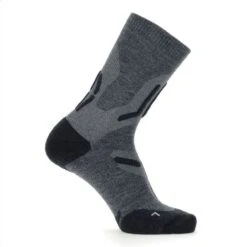 UYN Trekkingsocke Merino 2in Mid Hellgrau Herren - 1 Paar -Günstiges Draussen Herz Geschäft UYN Socke Merino 2in Trekking S100237 J690 2 837x837 1