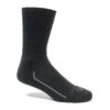 Wundersocks Wandersocke Crew Alp Plus Merinowolle Schwarz - 1 Paar
