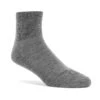 Wundersocks Alltags-/Sportsocke Ankle GO Merinowolle Grau - 1 Paar
