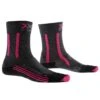 X-Socks Trekkingsocke Light Comfort Anthrazit/fuchsia Damen - 1 Paar
