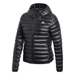 ADIDAS PERFORMANCE Adidas Daunenjacke Varilite Hooded (wind- Und Wasserabweisend, Kapuze) Schwarz Damen